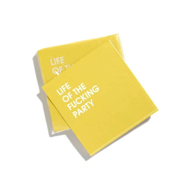 Life of The Fucking Party Cocktail Napkins