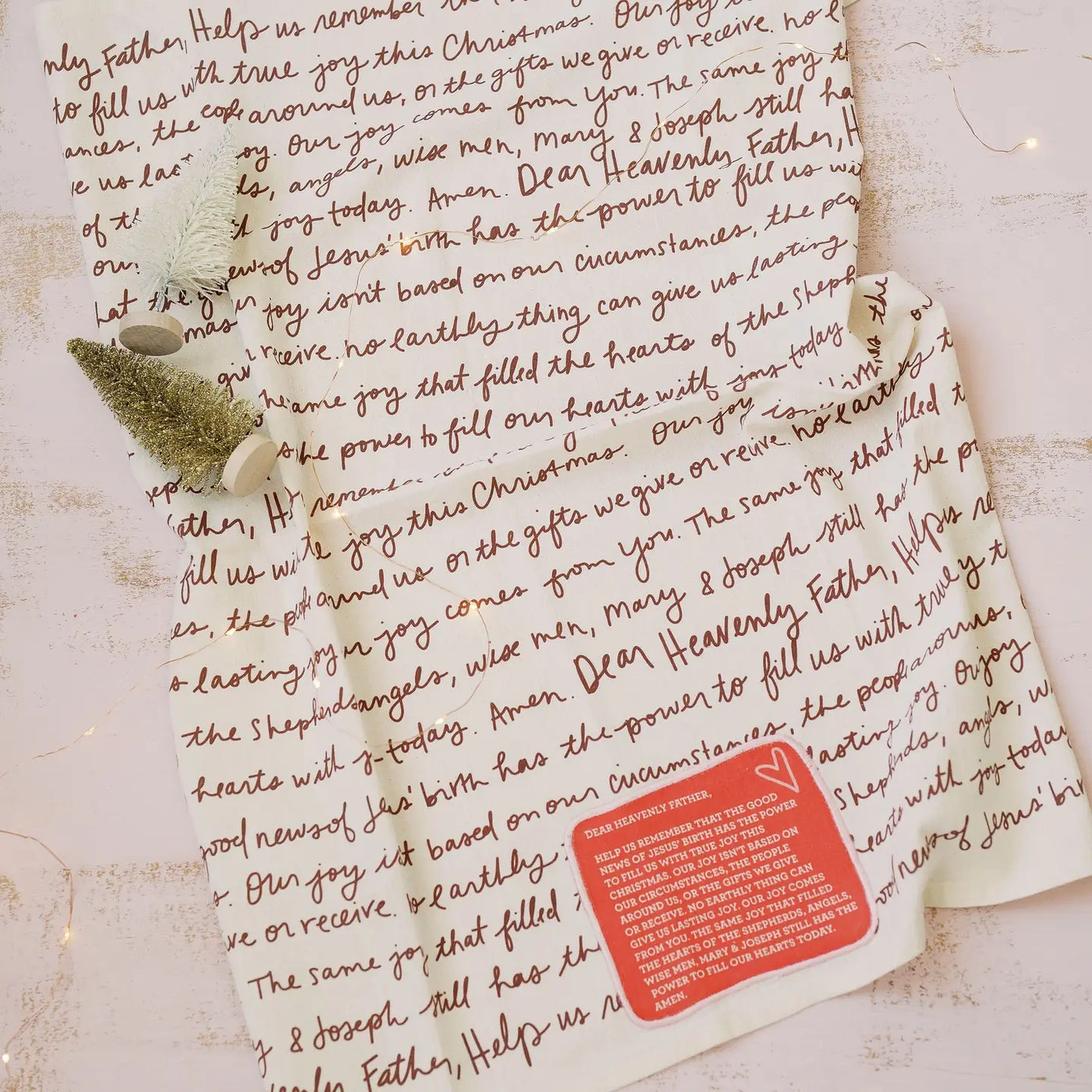 A Christmas Prayer Full Pattern Kitchen Towel