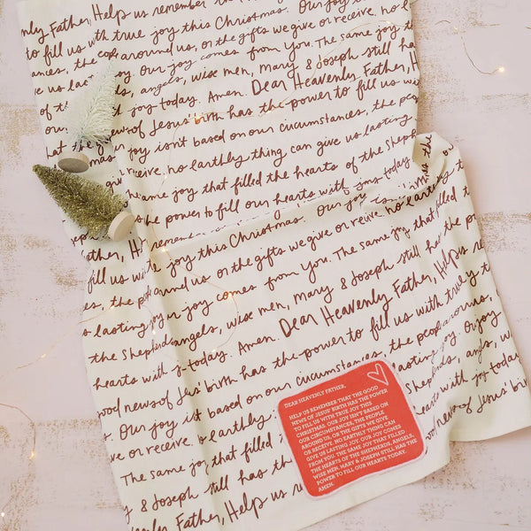 A Christmas Prayer Full Pattern Kitchen Towel