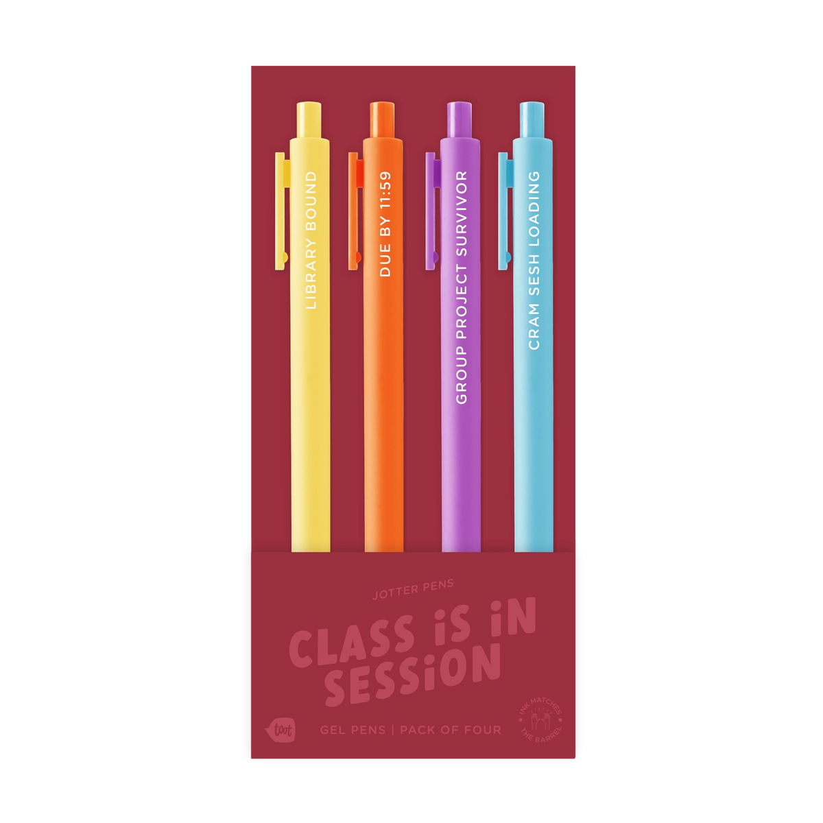 Jotter 4 Pack Gel Pens