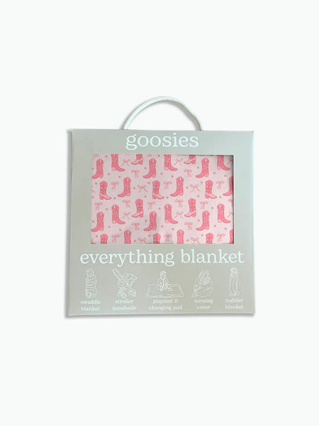 Cowgirl Boots & Bows Everything Blanket