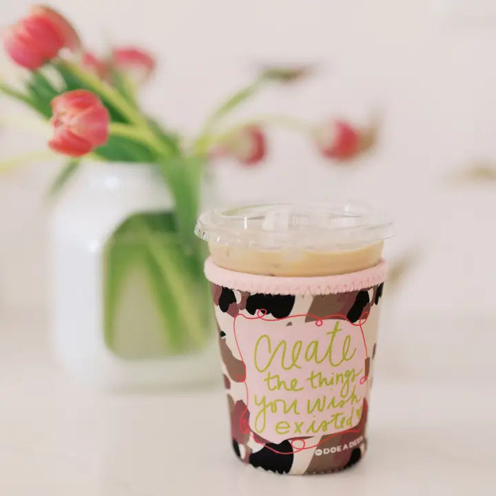 Create The Things Camo Drink Sleeve