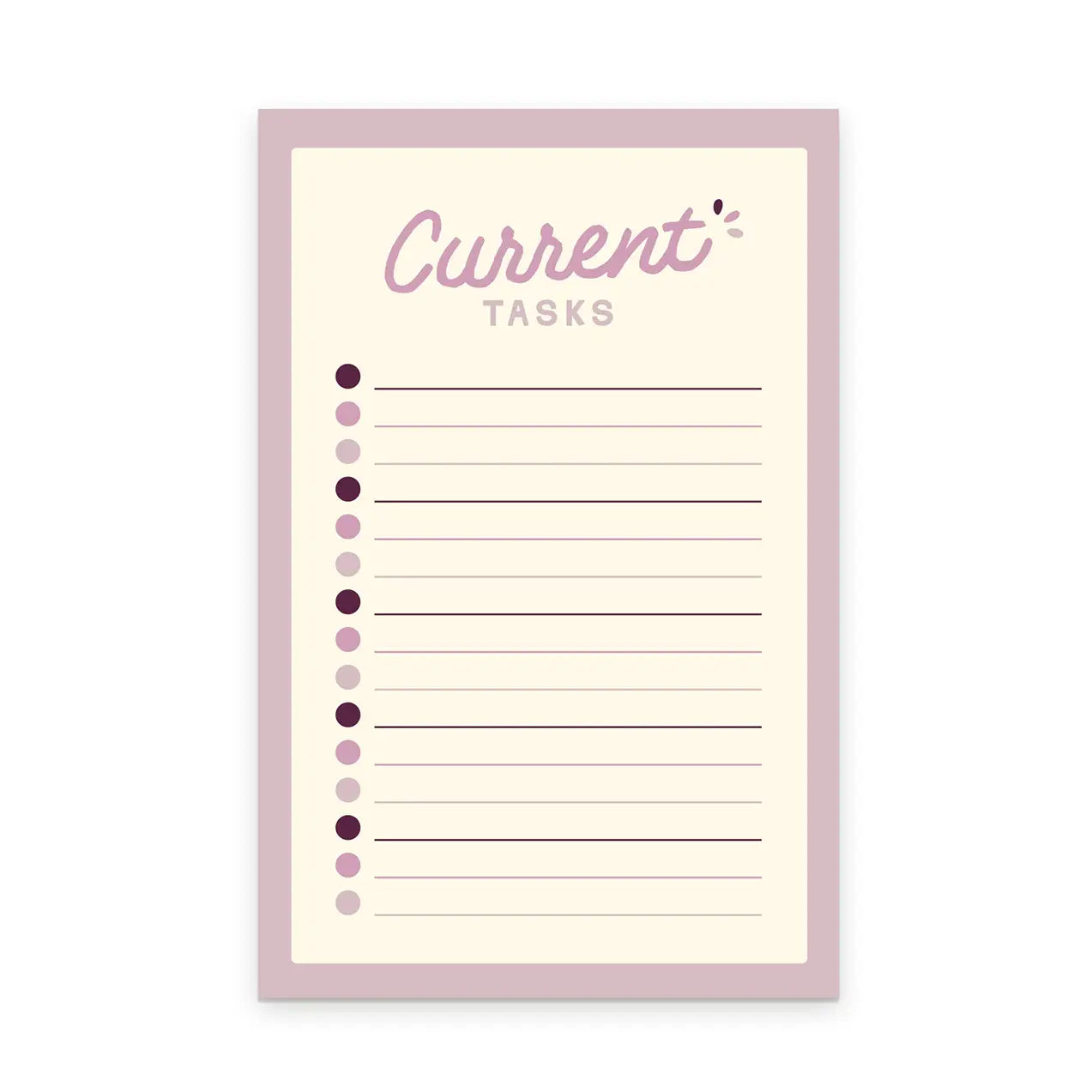 Current Tasks Notepad