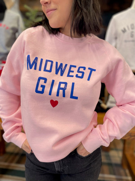 The Midwest Girl Crew- Pink