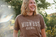 The Midwest Girl Tee in Espresso