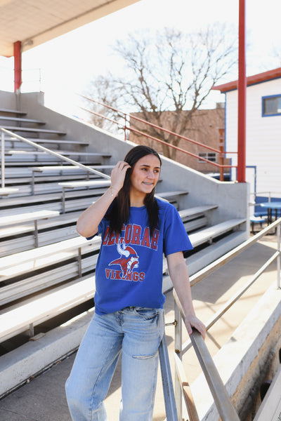 Decorah Vikings Tee-Royal