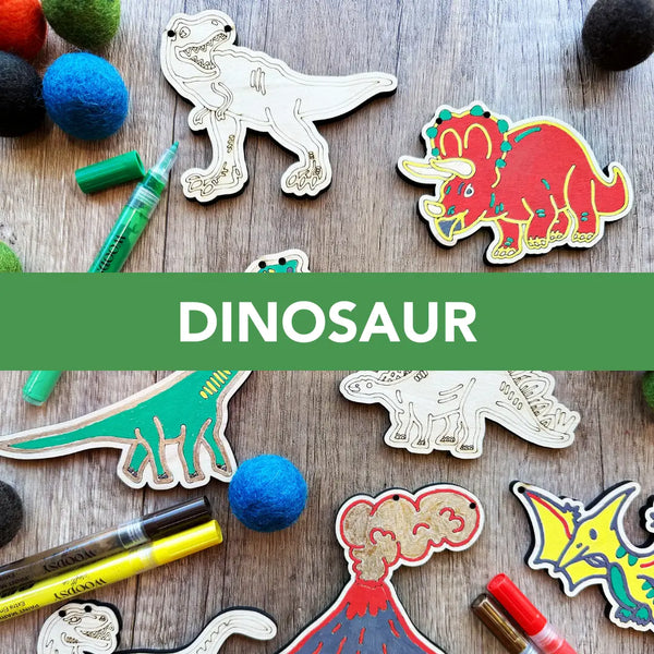 DIY Dinosaur Garland Craft Kit