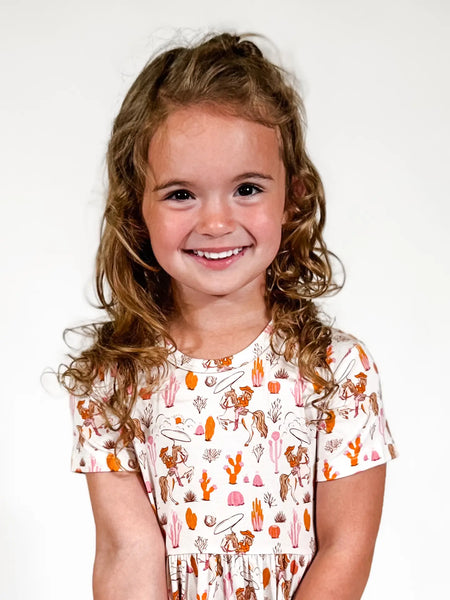 Saddle Up Cowgirl Pocket Dress