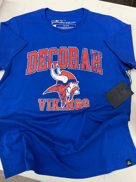 Decorah Vikings Tee-Royal