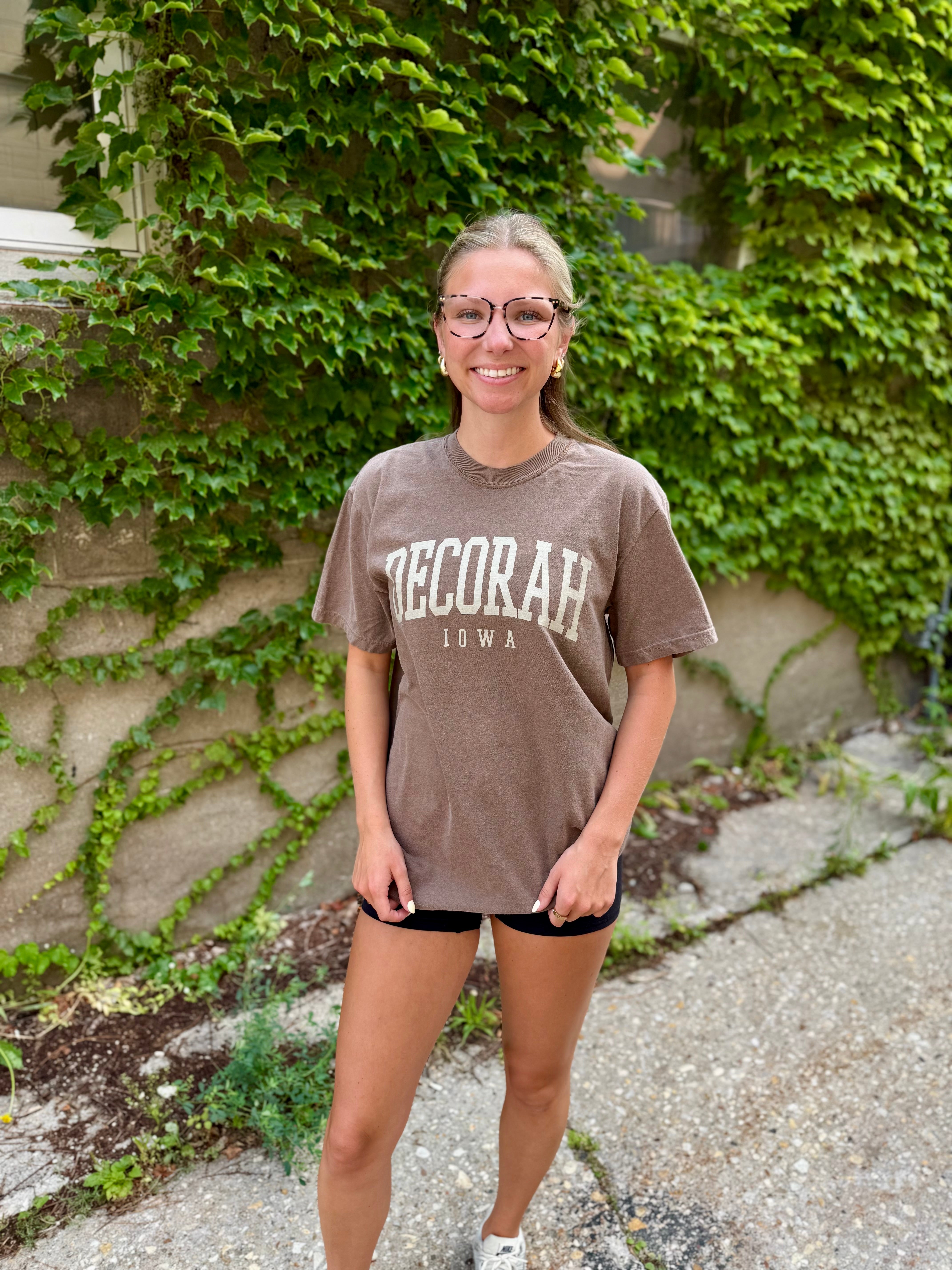 Decorah Tee- Espresso