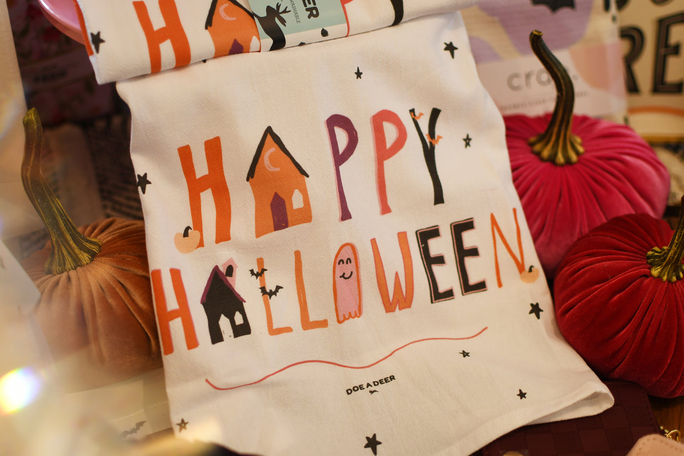 Happy Halloween Flour Sack Towel