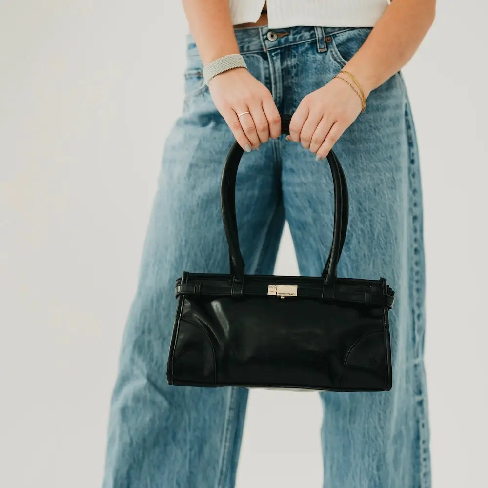 Ethel Vegan Leather Shoulder Bag
