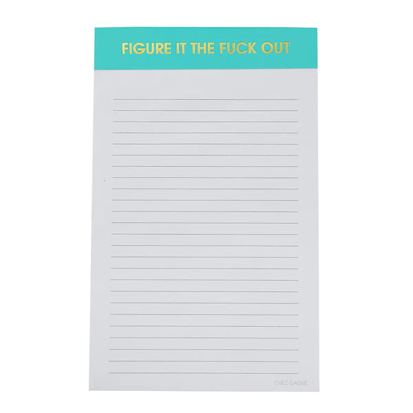 Figure It The Fuck Out Notepad