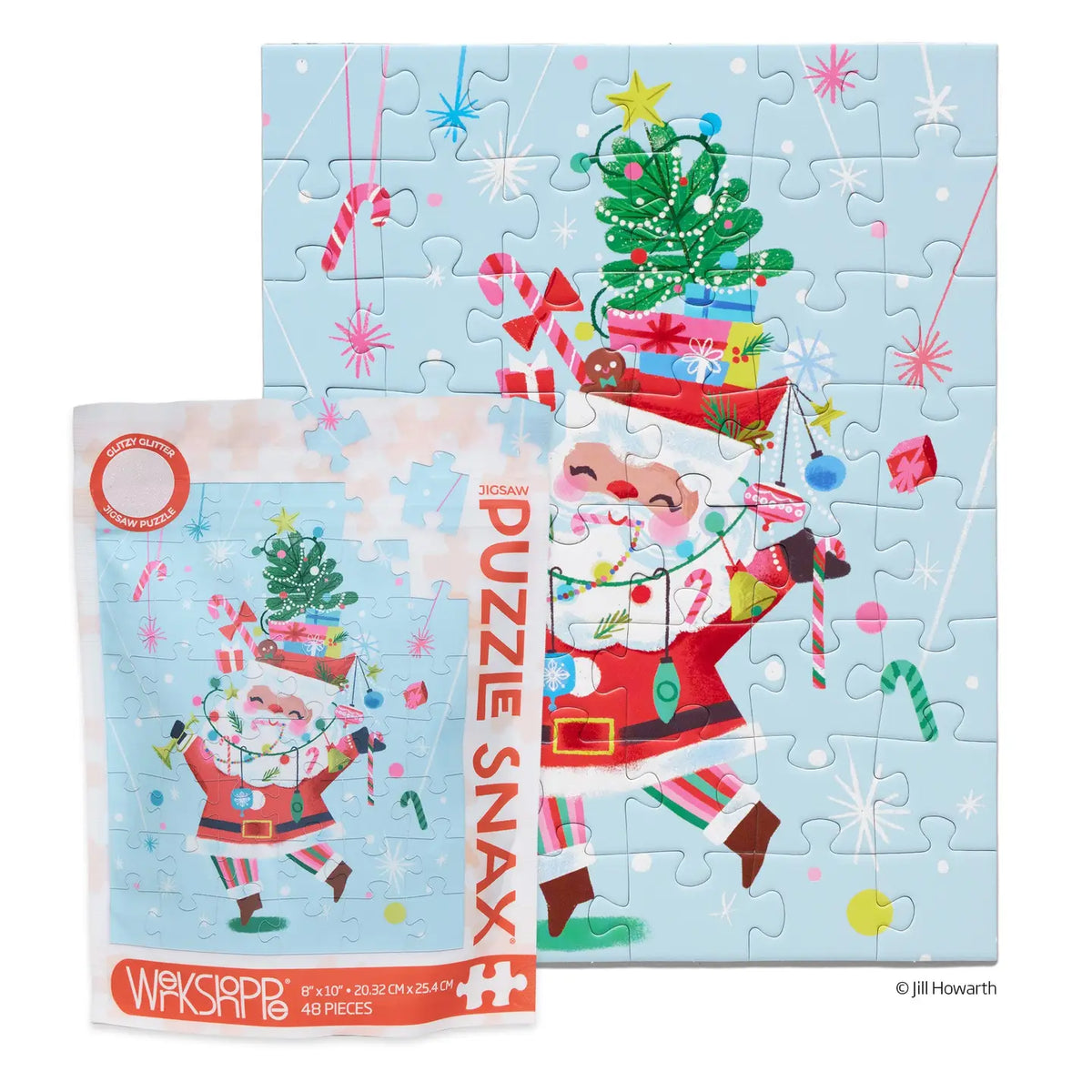 Fancy Pants Santa Puzzle Snax