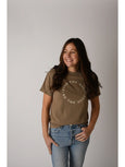 Find The Good, Be The Good Tee from Storied Folk & Co