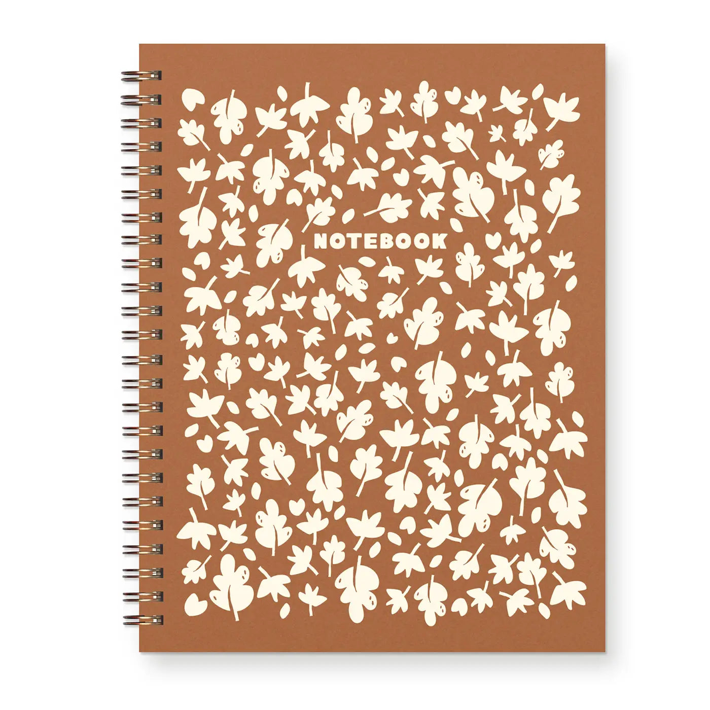 Fall Autumn Leaf Pattern Journal
