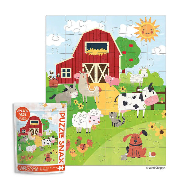 Farm Life| 48 Piece Puzzle Snax