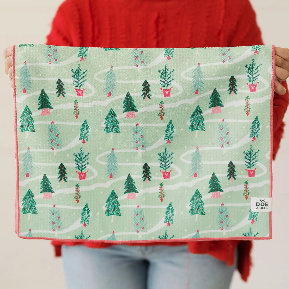 Festival Of Trees Waffle Towel