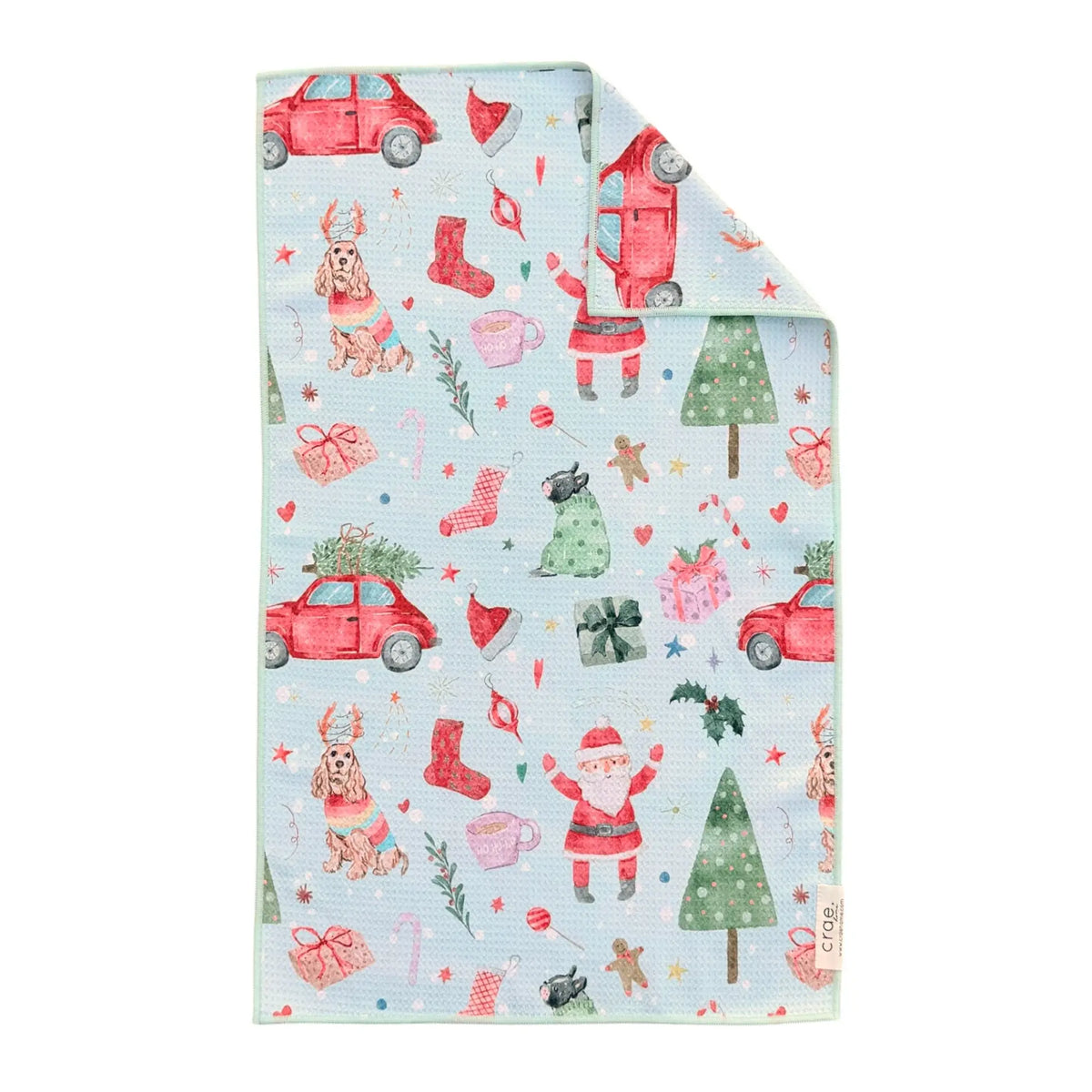 Festive Chaos Double Sided Hand Towel