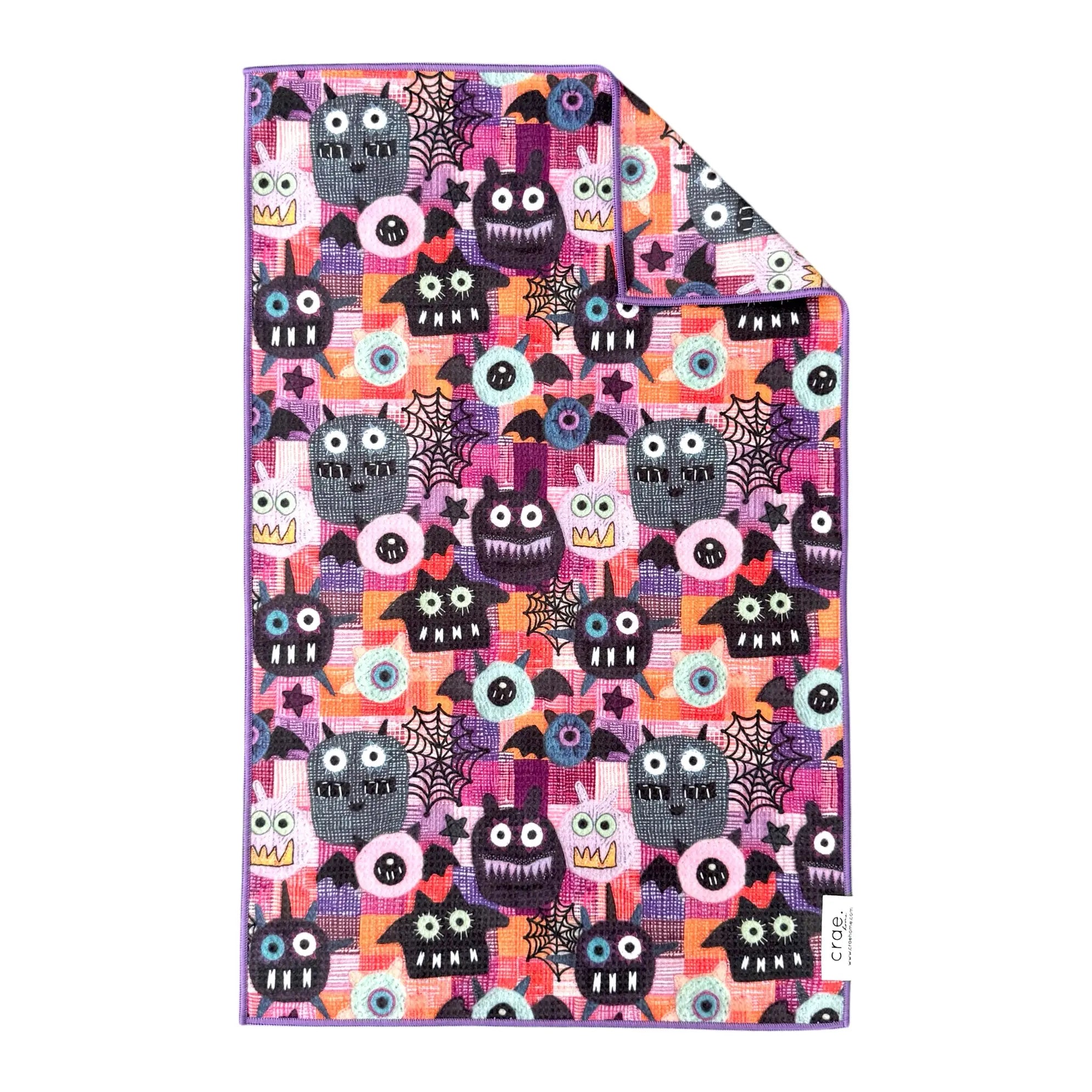 Frightful Friends Double Sided Hand Towel