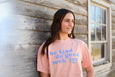 Be Kind, Do Good, Seek Joy Tee- Peachy