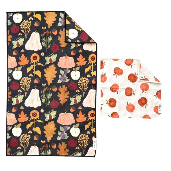 Gather Double Sided Hand Towel/ Wash Cloth Set