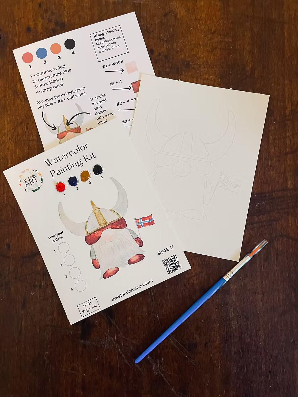 Watercolor Kits |Landa Ruen Art