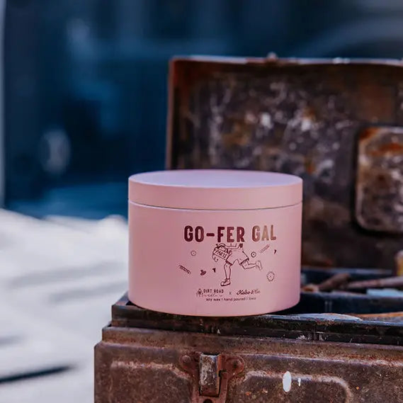 Go-fer Gal Candle