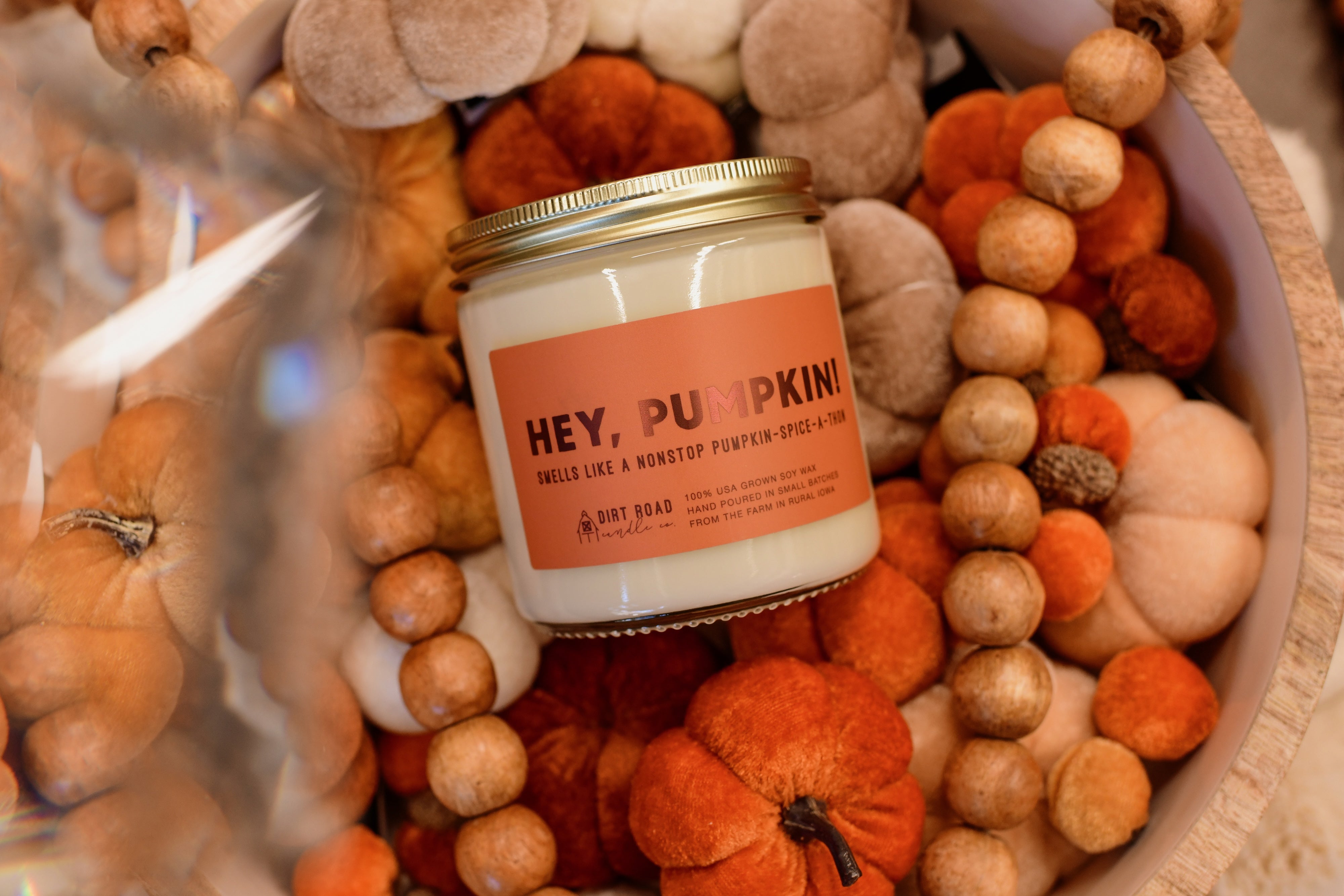 Dirt Road Candle Co Hey, Pumpkin! Candle