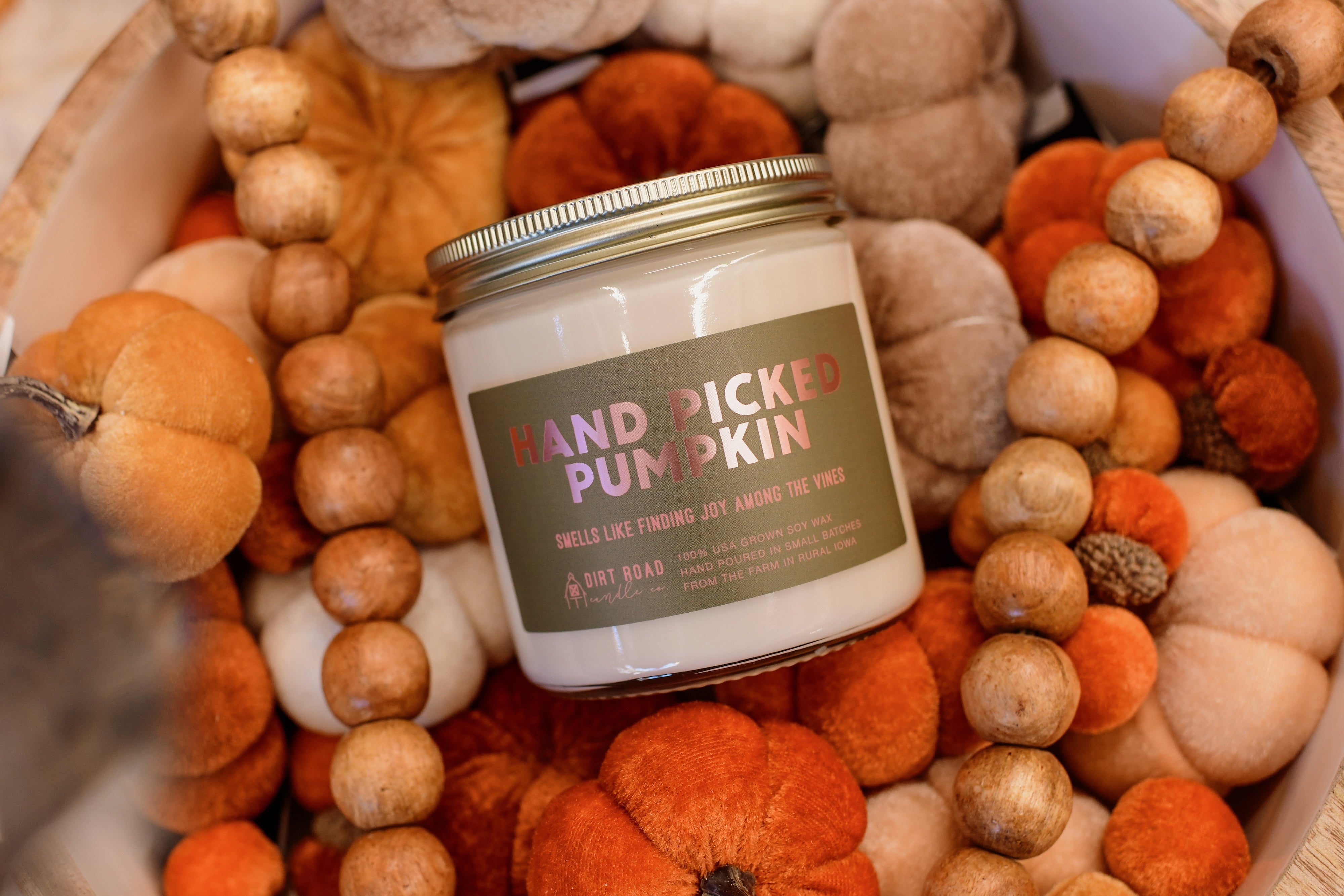 Hand Picked Pumpkin Candle