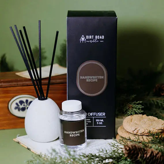 Handwritten Recipe Reed Diffuser
