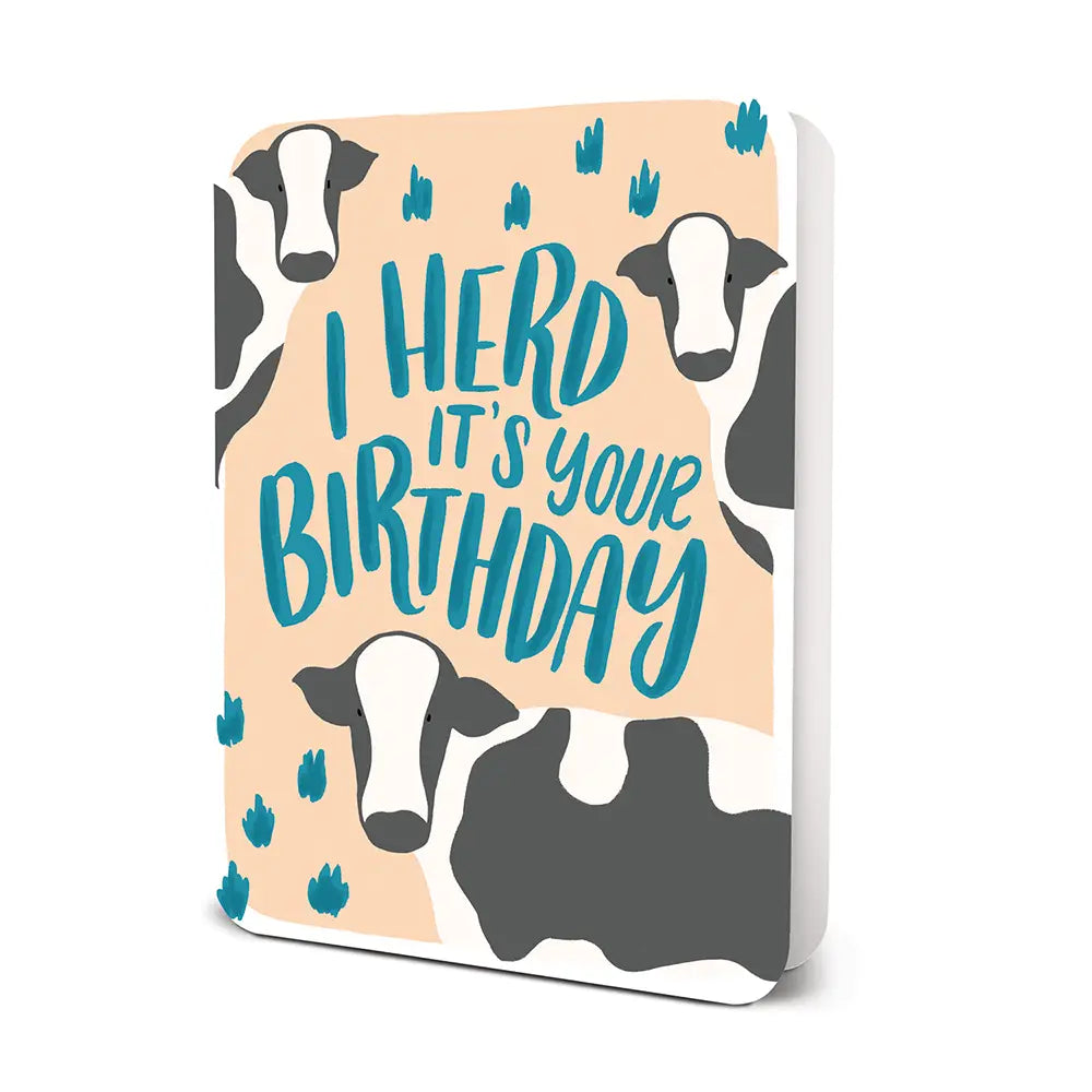 Herd It's Your Birthday Greeting Card