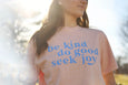 Be Kind, Do Good, Seek Joy Tee- Peachy