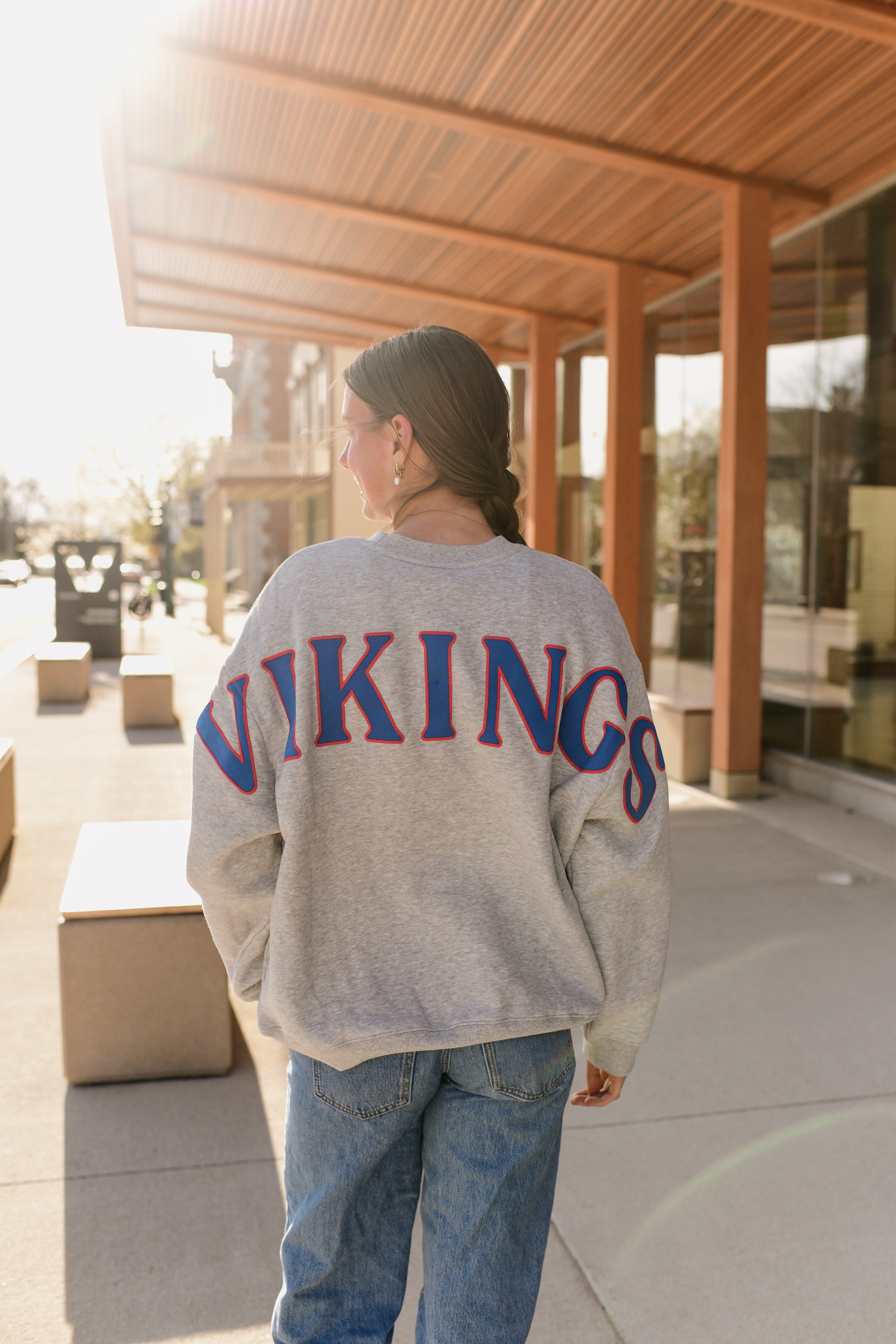 Decorah Vikings Oversized Crew