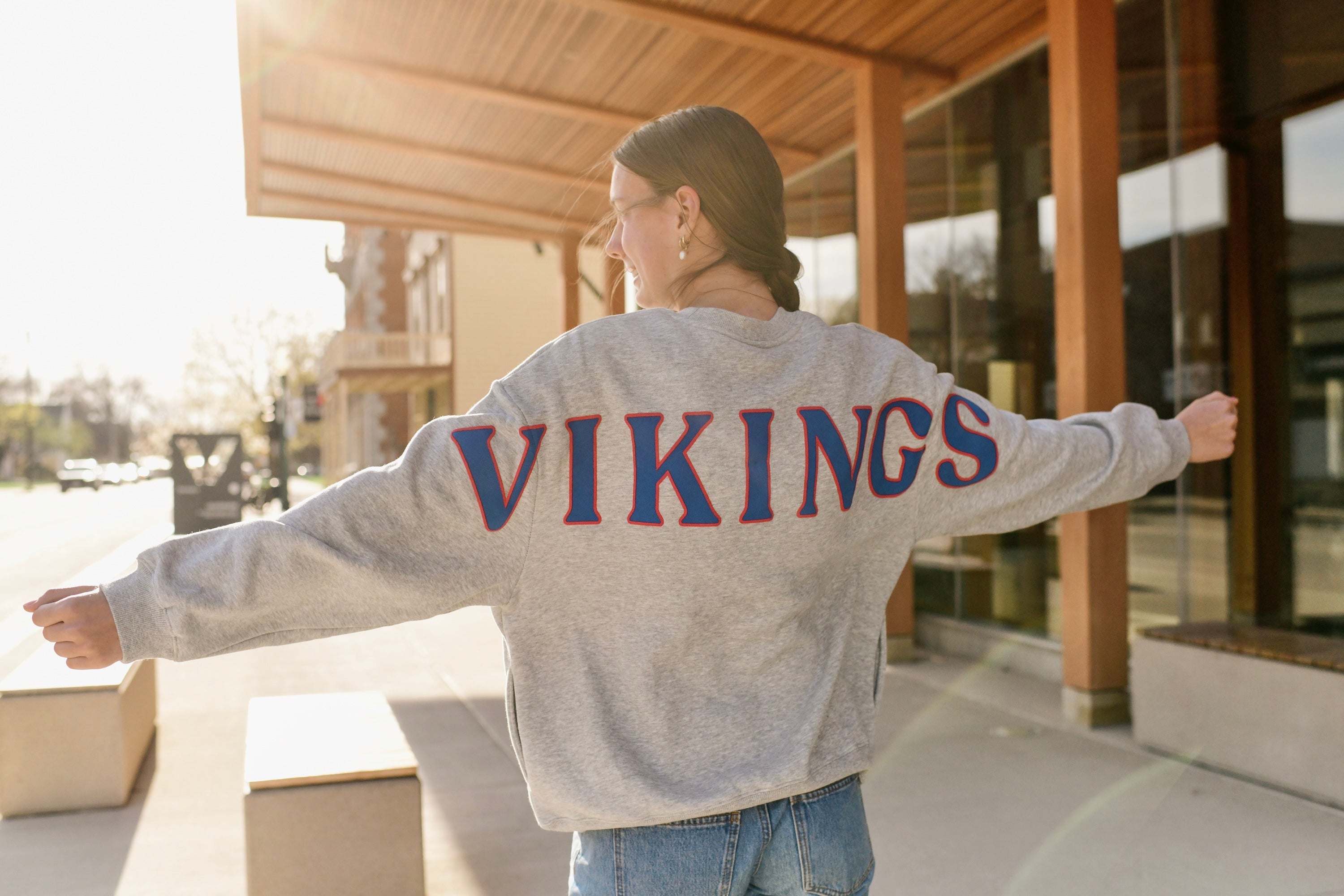 Decorah Vikings Oversized Crew