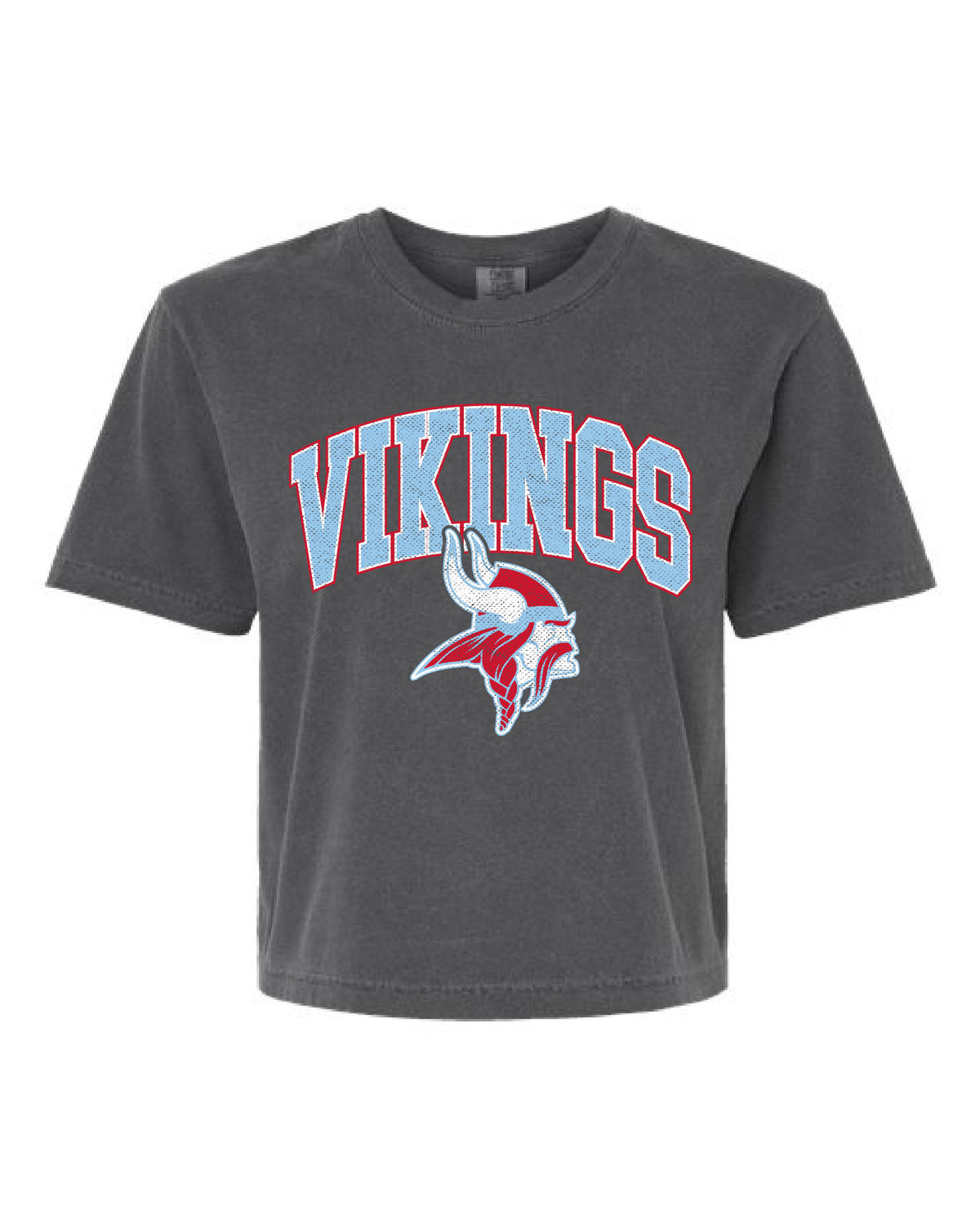 Vikings Boxy Tee-Pepper