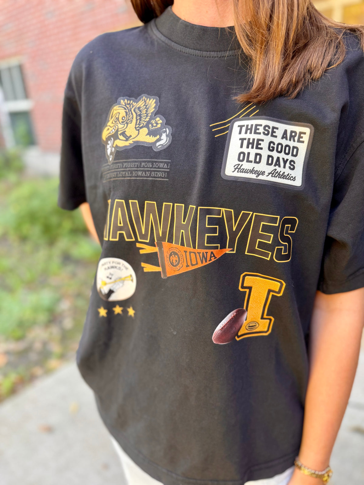Hawkeye Throwback Heavyweight Tee