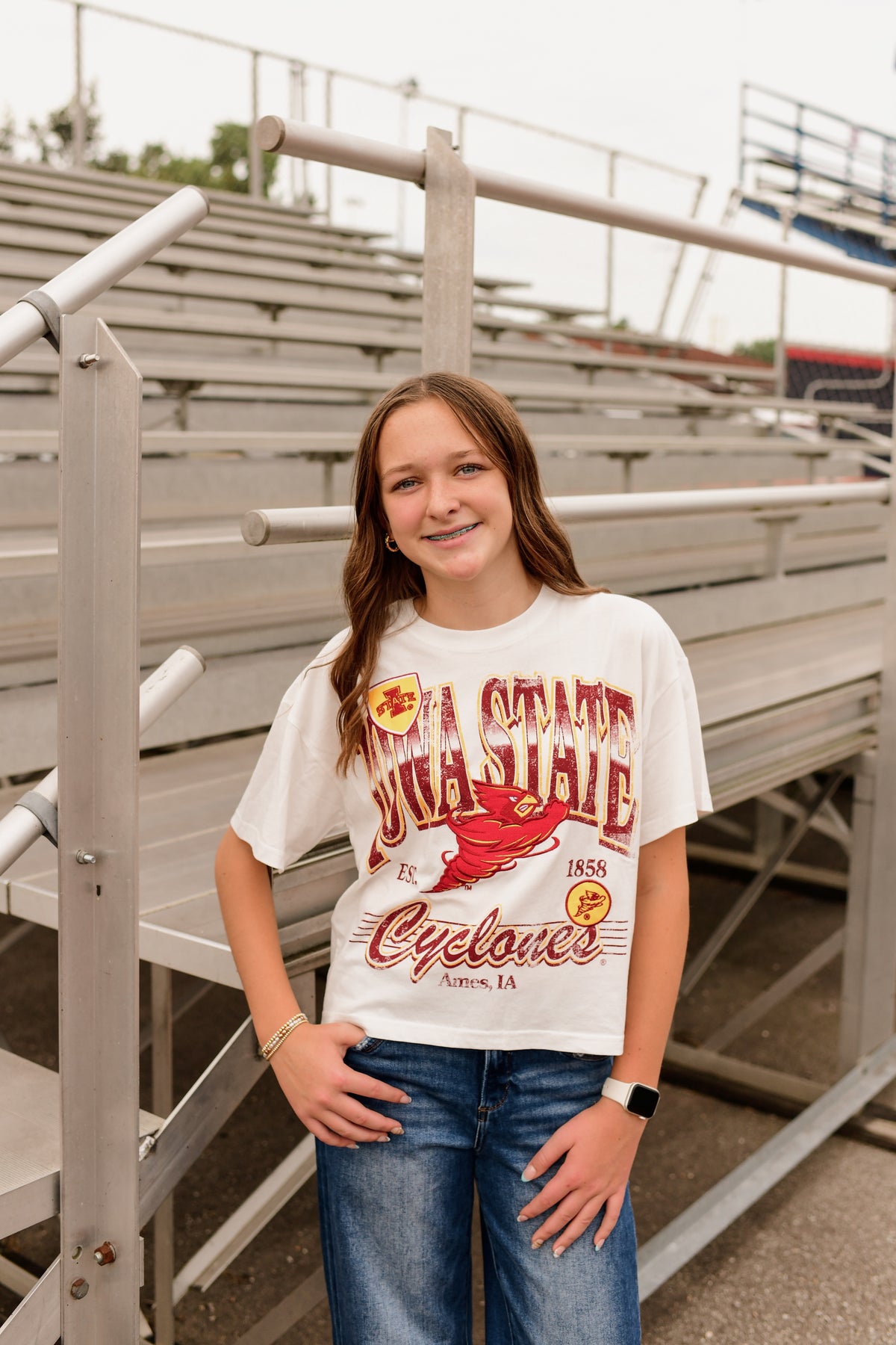 Iowa State Maddux Band Tee