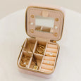 Velvet Travel Jewelry Case