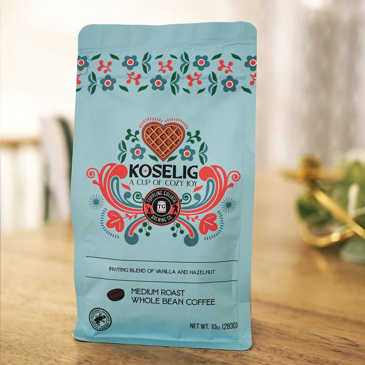 Koselig Whole Bean Coffee From Toppling Goliath