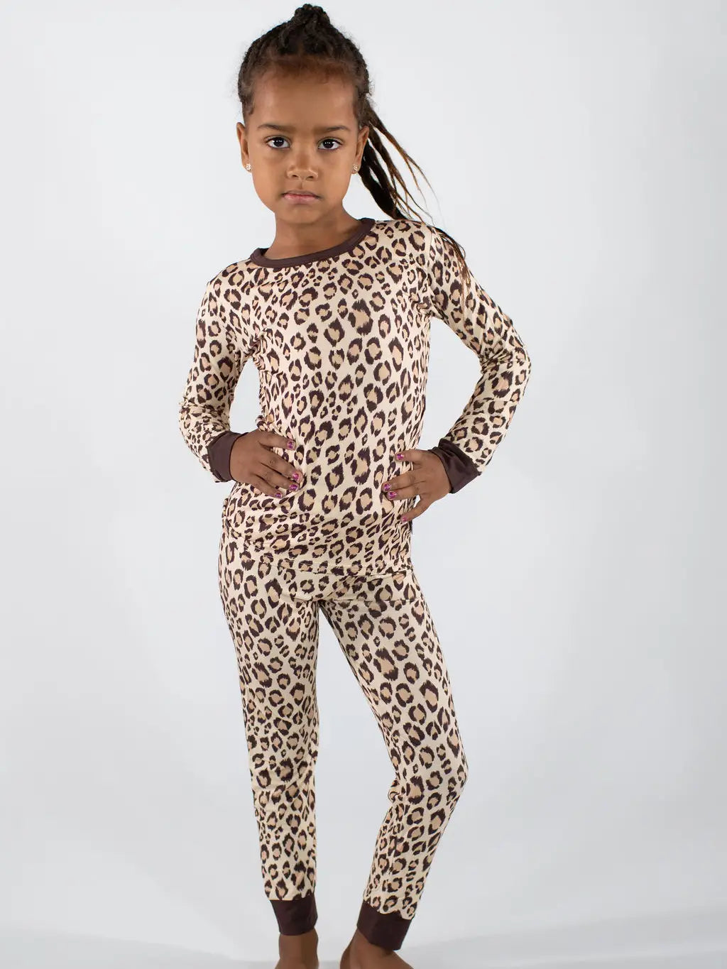 Classic Leopard 2 Piece PJ Set