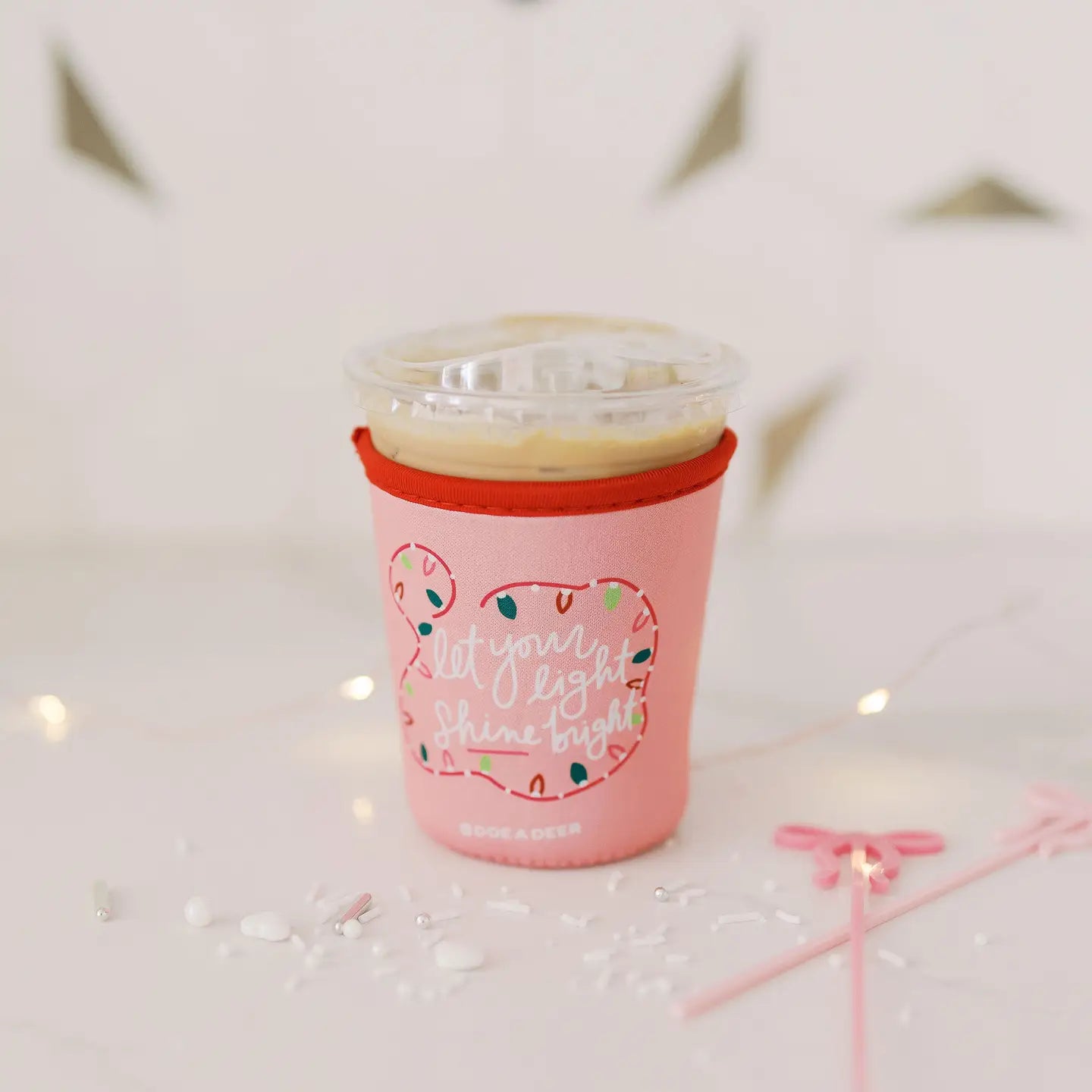 Let Your Light Shine Bright Drink Sleeve