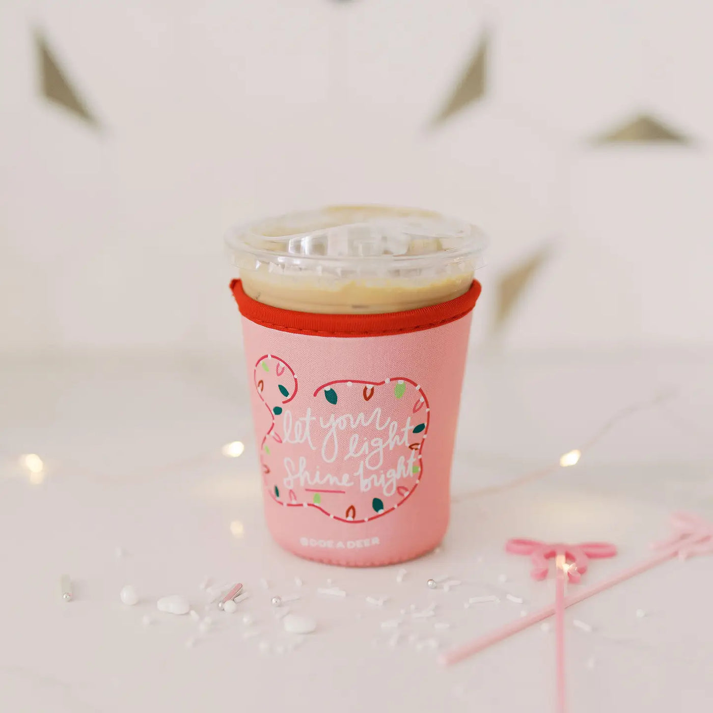 Let Your Light Shine Bright Drink Sleeve