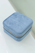 Velvet Travel Jewelry Case