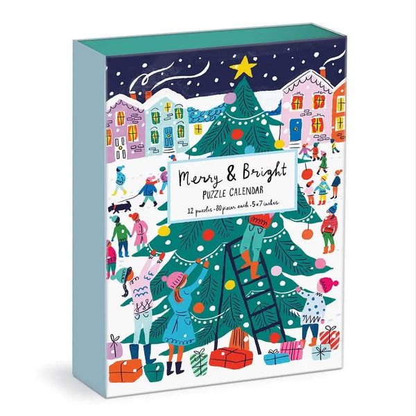Merry & Bright 12 Days of Christmas Advent Calendar