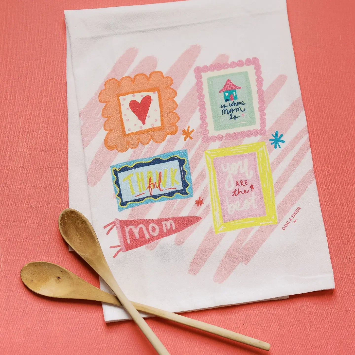 Gallery Wall For Mom Flour Sack Towel