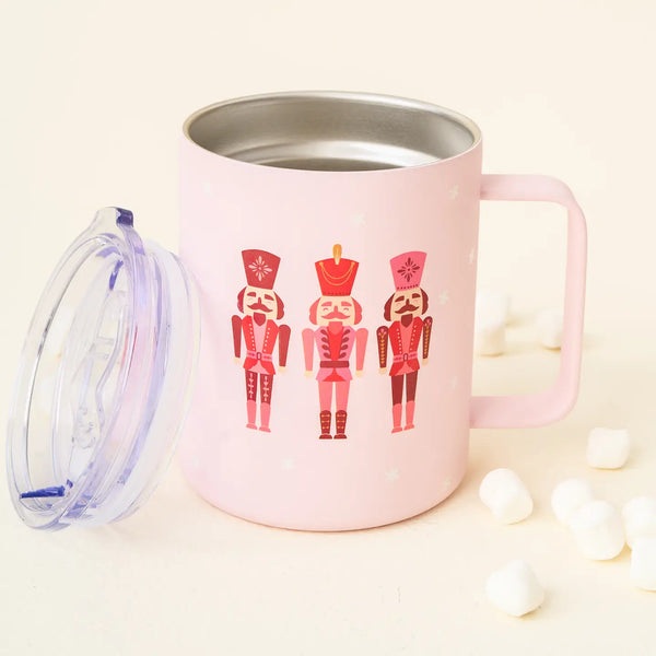 Insulated Nutcracker Travel Mug