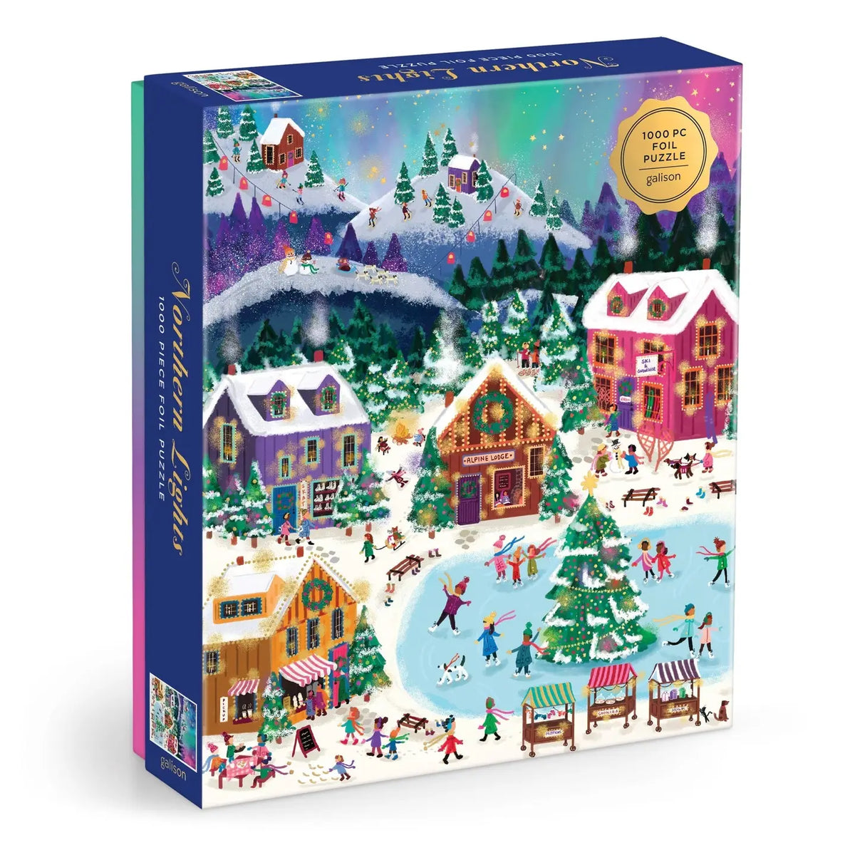 Northern Lights 1000 Piece Foil Puzzle