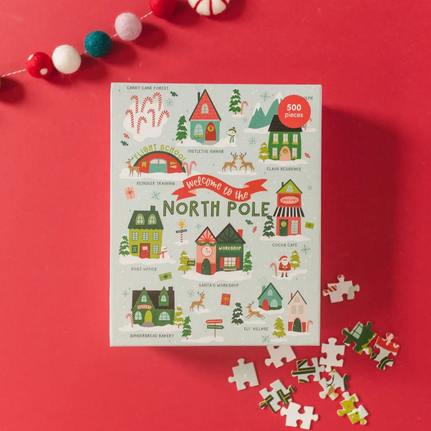 Welcome To The North Pole Puzzle- 500 Pieces