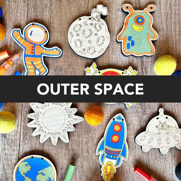 DIY Outerspace Garland Craft Kit